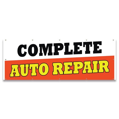 Signmission Complete Auto Repair Banner Concession Stand Food Truck Single Sided B-120-30037